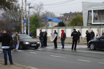 Одесити протестували через незаконну забудову приморських схилів і зелених зон