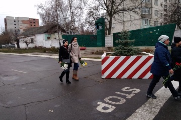 В Ахтырке попрощались с военными, которые погибли в Балаклее