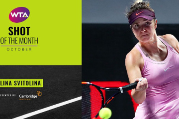 Удар Свитолиной болельщики признали лучшим в октябре - WTA