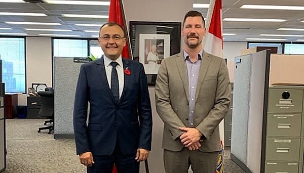 Vasyl Bodnar meets with leadership of Canada’s National Defence Department