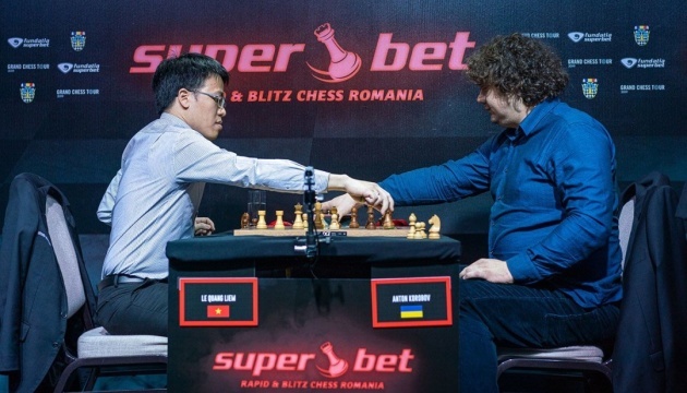 Харків'янин Коробов не втримав лідерства на етапі Grand Chess Tour