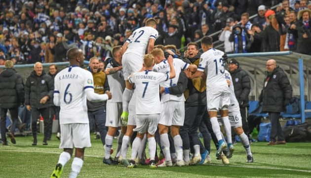 Фінляндія вперше в історії пробилась на футбольне Євро