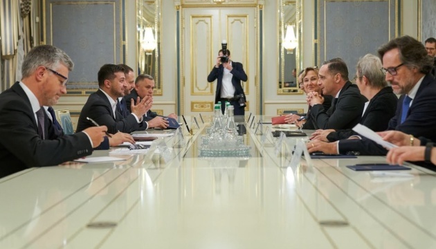 Zełenski spotkał się z Maasem - rozmawiał o sytuacji w Donbasie i Nord Stream 2