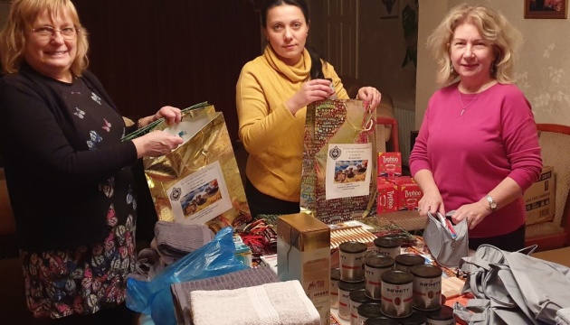 Українки з Ковентрі надіслали подарунки пораненим захисникам України