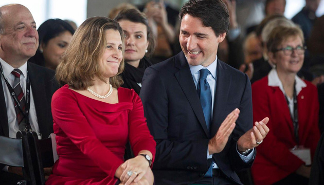 Діаспора привітала Фріланд з призначенням на посаду віцепрем’єр-міністра Канади