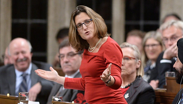 Фріланд пояснила рішення Канади про повернення турбіни «газпрому»