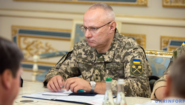 Khomchak, strategic adviser of NATO Representation to Ukraine discuss plans for military cooperation 