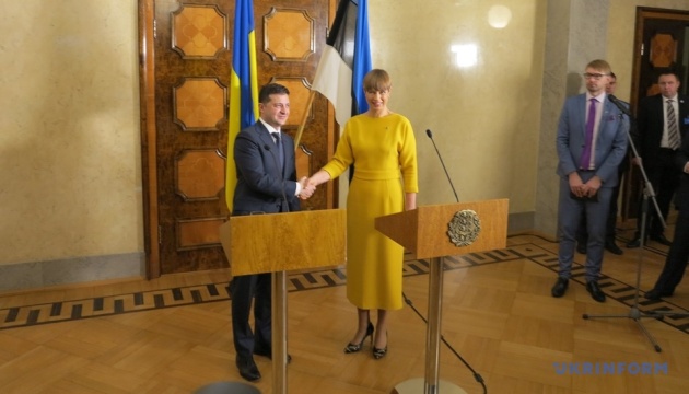 Zelensky agradece a los socios estonios por su ayuda y disposición para compartir sus experiencias de reformas