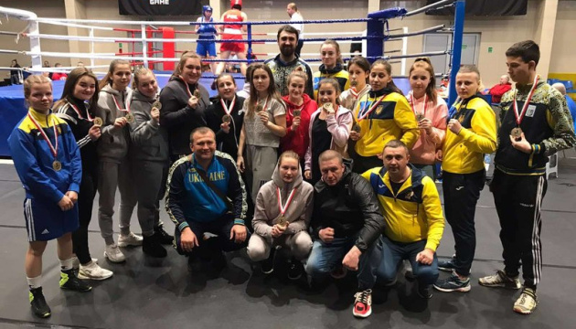 Жіноча збірна України здобула 15 нагород на боксерському турнірі в Польщі