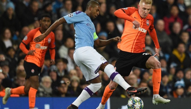 Shakhtar Donetsk draw with Manchester City in Champions League
