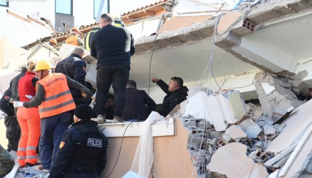 Кількість загиблих від землетрусу в Албанії зросла до 24, а постраждалих - до 650