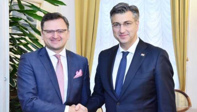 Ukraine interested in experience of Croatia's European integration – Kuleba