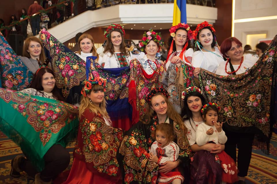 Красу української хустки продемонстрували в Йорданії