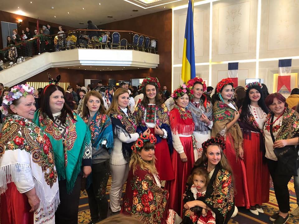Красу української хустки продемонстрували в Йорданії