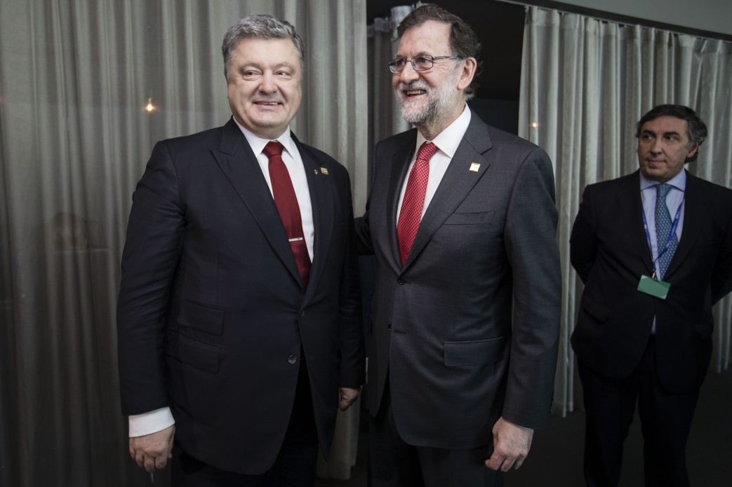 Петр Порошенко и Мариано Рахой / Фото: president.gov.ua