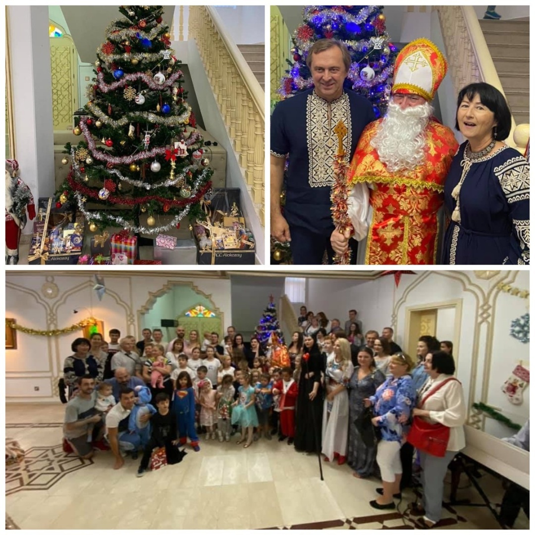 У приміщенні Посольства України в ОАЕ відсвяткували Миколая