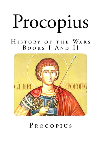 обкладигка книжки “Історія війн” (550-554) візантійського історика Прокопія Кесарійського