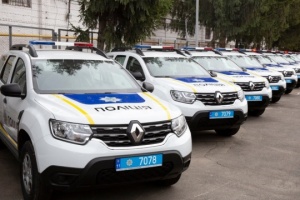 U.S. donates 88 vehicles to Ukrainian police officers