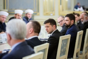 ゼレンシキー大統領、諸宗教団体の代表者と会談