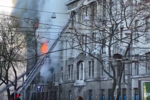Odesa college fire kills one, injures 21