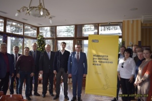 Голова Вінницької ОДА зустрівся з підприємцями «за кавою»