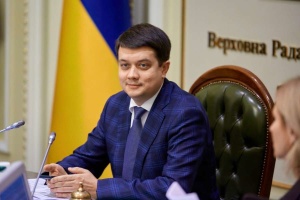 Dmytro Razoumkov a fait ses vœux aux Ukrainiens pour l’Année 2020