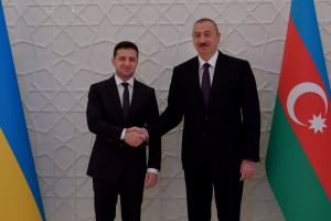 Ukrainian, Azerbaijani presidents meet in Baku