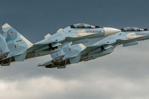 Russian Su-30SM jet shot down over Black Sea 