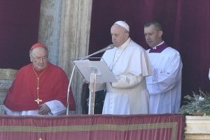Le pape François mentionne l'Ukraine dans son discours « Urbi et Orbi » de Noёl