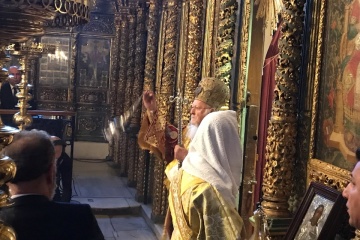 Делегація ПЦУ взяла участь у святковій службі у Вселенському патріархаті