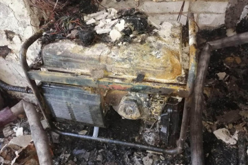 В Кривом Роге горел мужской монастырь