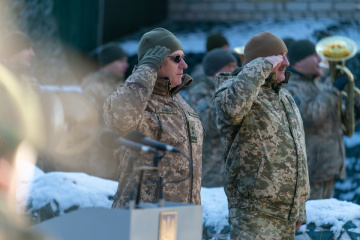 Президент підвищив Хомчака та присвоїв п'ятьом офіцерам генеральські звання