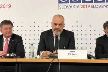 Albanian Prime Minister: Ukraine to be OSCE Chairmanship priority
