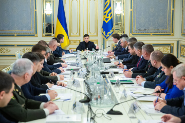 Zelensky convoque une réunion à huit clos du Conseil national de sécurité et de défense