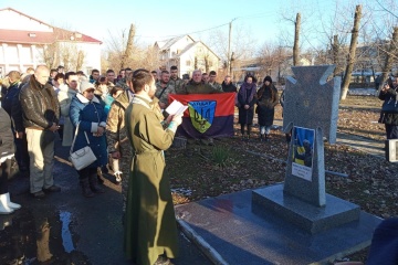 У Щасті відкрили пам’ятник бійцям АТО/ООС