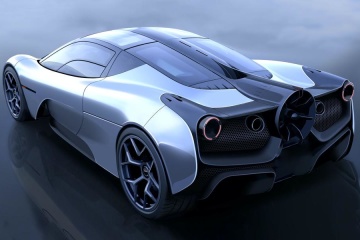 Создатель McLaren F1 показал новый суперкар с вентилятором