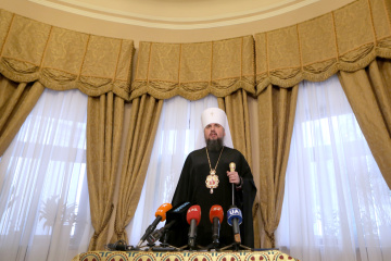 Епифаний надеется получить признание еще нескольких поместных церквей