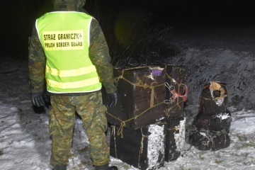 На границе с Польшей задержали крупнейшую за год контрабанду янтаря из Украины