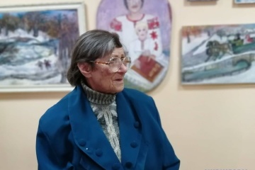 Виставка 91-річної народної художниці Олени Рибальченко відкрилась у Херсоні