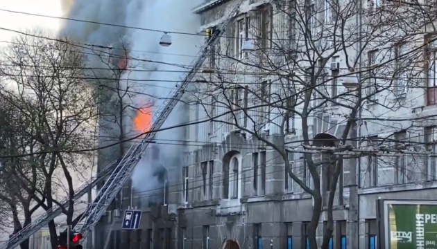 Odesa college fire kills one, injures 21