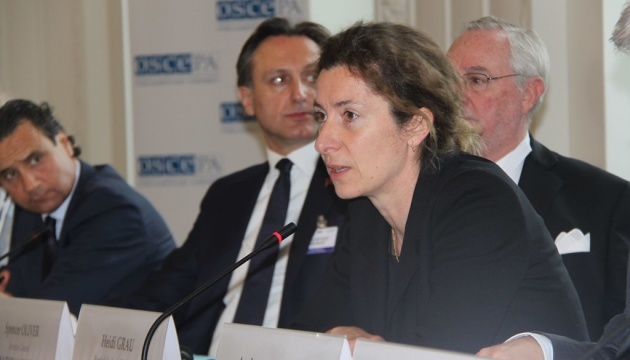 Heidi Grau becomes new representative of OSCE Chairperson-in-Office in Ukraine Heidi Grau becomes new representative of OSCE Chairperson-in-Office in Ukraine