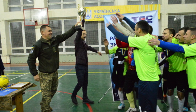 Команда Нацгвардії України виграла “Кубок Захисника-2019” з мініфутболу