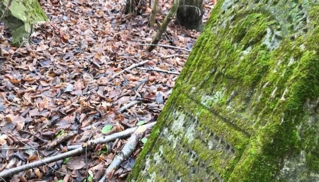 На Тернопільщині для фундаменту ферми використали єврейські надгробки