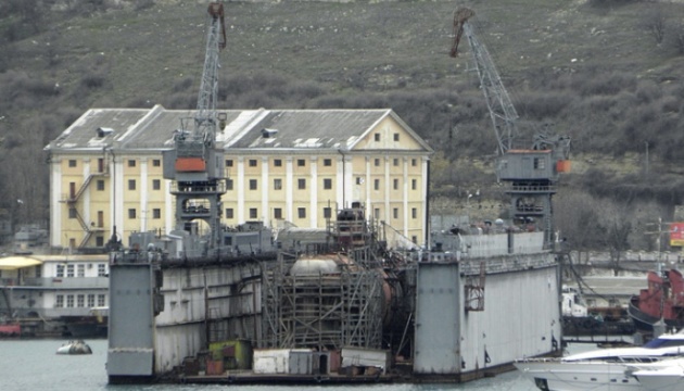 В окупованому Криму затонув списаний підводний човен — ЗМІ