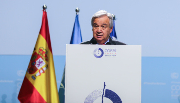 Генсек ООН розчарований результатами кліматичної конференції у Мадриді