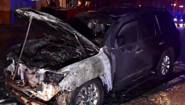 В Одесі спалили авто соратника Труханова
