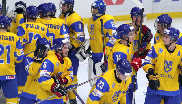 Юнацька збірна України з хокею виграла третій спаринг в Чехії