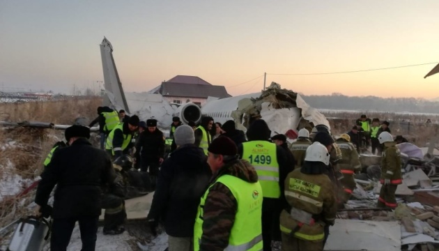 Two Ukrainians survive plane crash in Kazakhstan