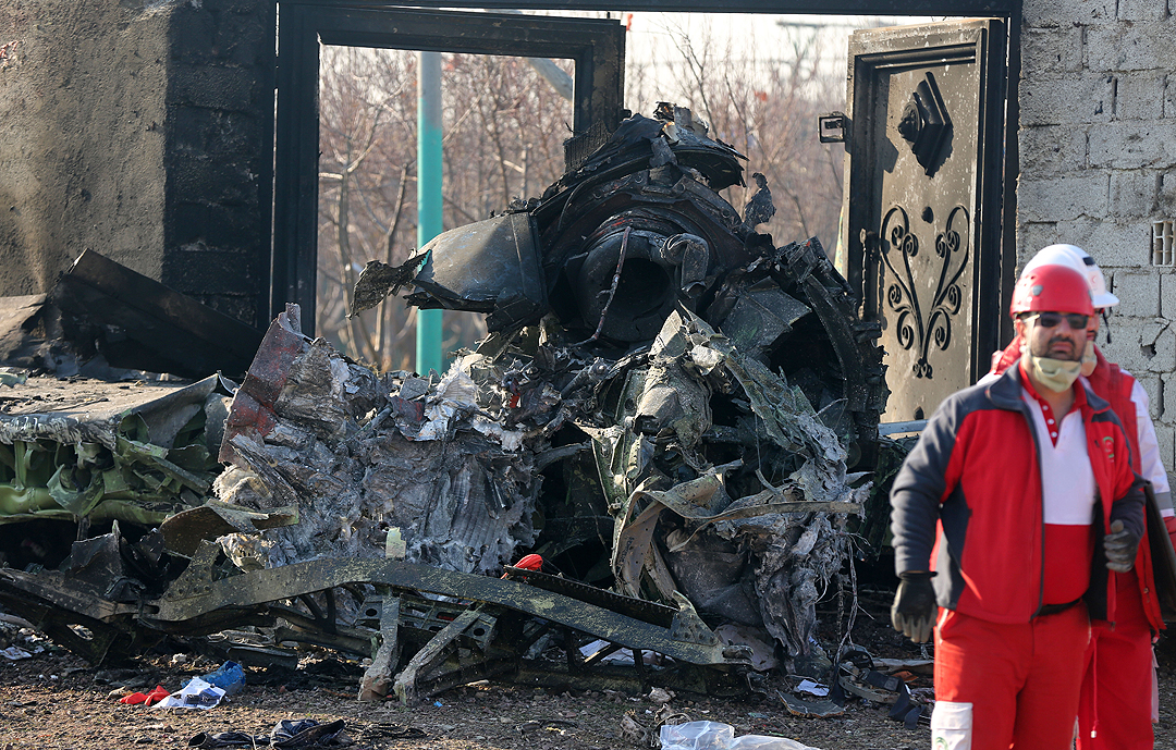 Катастрофа літака МАУ в Тегерані / Фото: АА