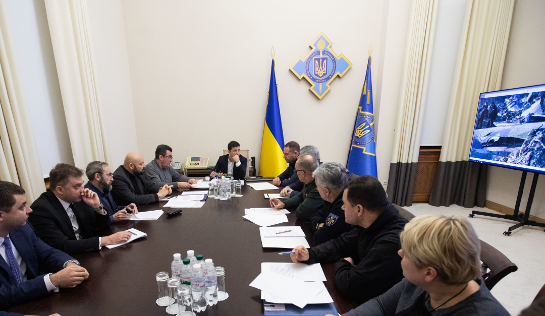 写真：ウクライナ大統領府